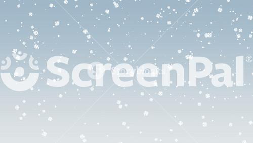 Fall Snow And Snowflakes In Blue Sky, Motion Holidays And Winter Style Background For New Year And Merry Christmas